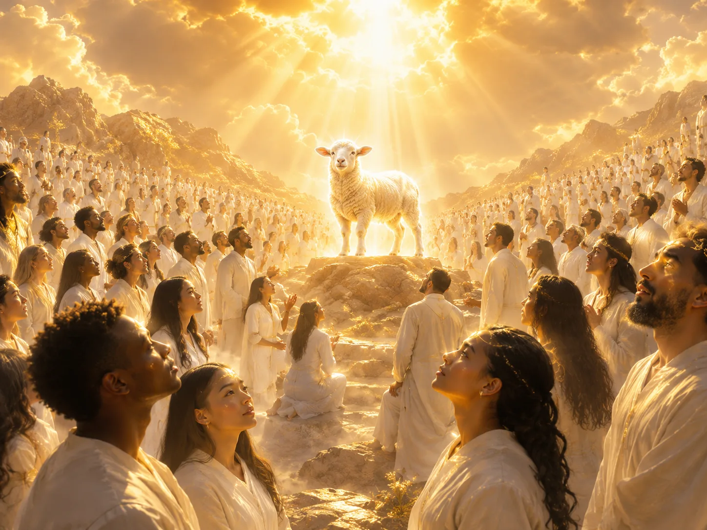 The 144,000 and the three angels