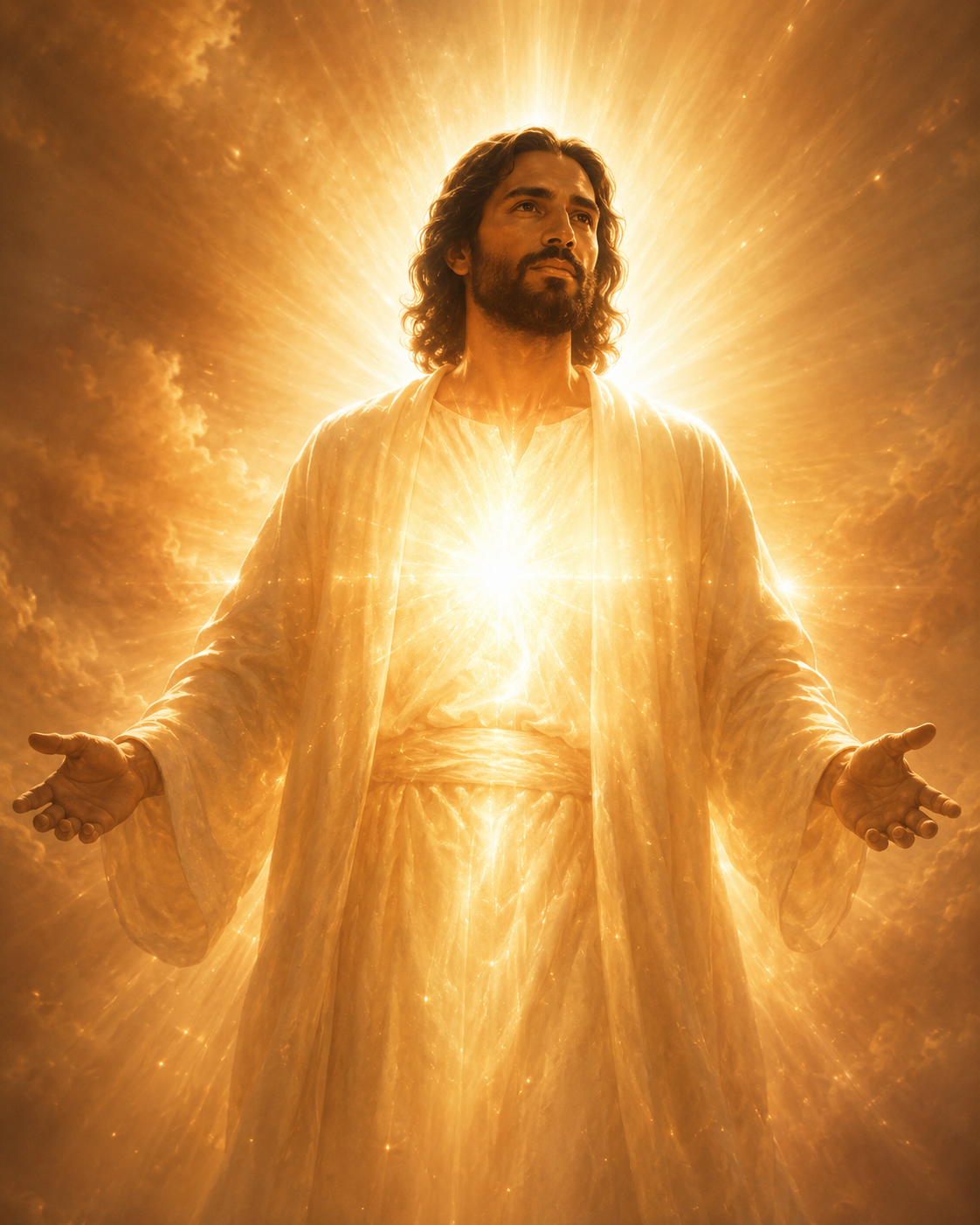 Jesus Christ radiant in divine glory — His own presence and life, the Spirit by which the Father and the Son come to dwell in the believer